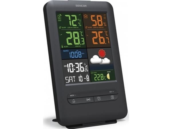 Værstasjon SWS 7300 høy LCD farge 13,8 cm