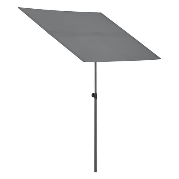 Parasoll Carsoli roteras 360 grader grå [pro.tec]