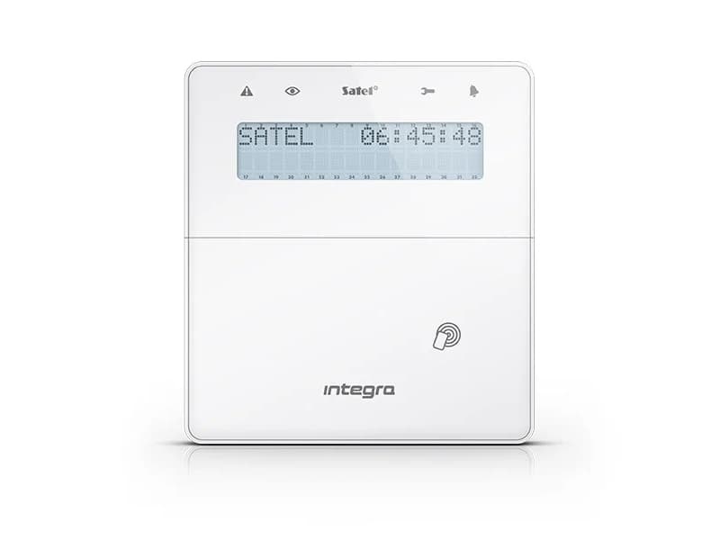Satel KEYPAD FOR ALARM CONTROL PANEL INT-KLFR-W SATEL