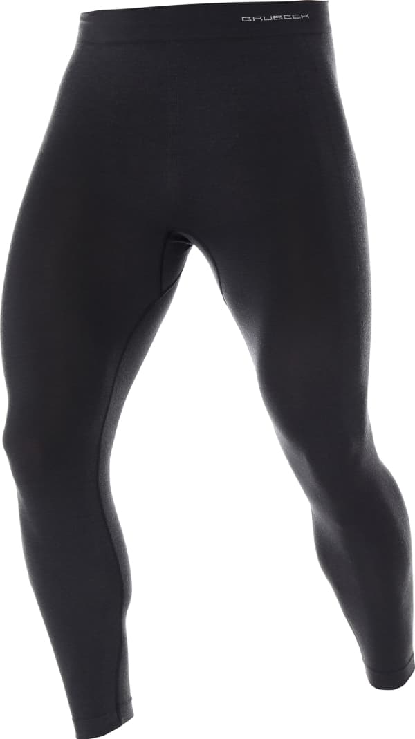 Brubeck Comfort ullleggings for menn, grafitt, størrelse L (LE10930)