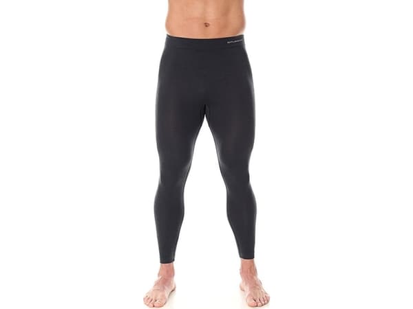 Brubeck Comfort ullleggings for menn, grafitt, størrelse L (LE10930)