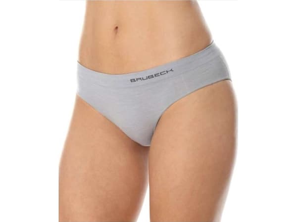 Brubeck HI10070 Dame hoftebukser COMFORT WOOL grå XL