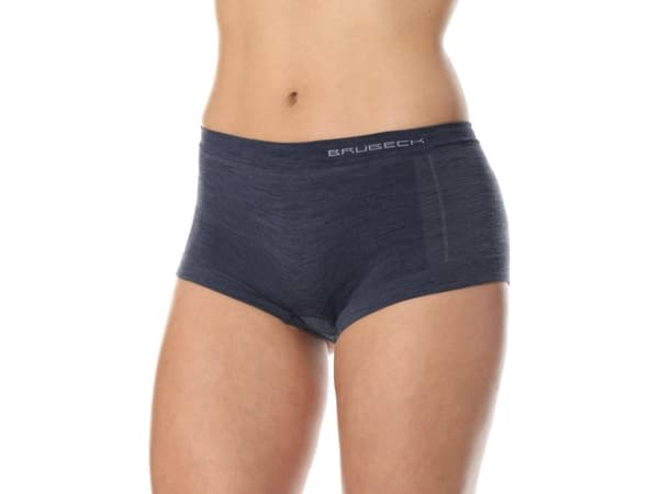 Brubeck Dam boxershorts Comfort Ull mörk denim st. XL (BX10440)