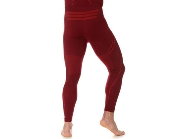 Brubeck LE11840A THERMO-bukse for menn med lange ben, burgunder XL