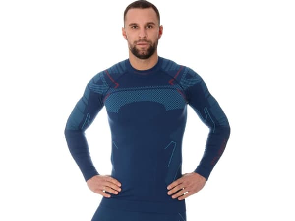Brubeck LS13040A Men's THERMO denim sweatshirt XL