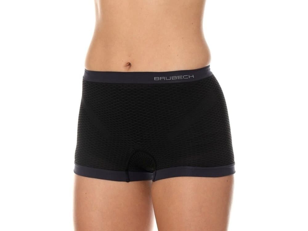 Brubeck Women's Boxer Shorts Black Size L (BX11150)