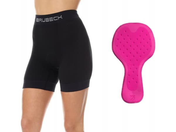Brubeck BX11410 Women's boxer shorts with a bicycle insert black L
