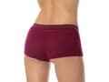 Miniatyrbilde 2 av 2: Brubeck BX10860 Boxershorts for kvinner ACTIVE WOOL plum L