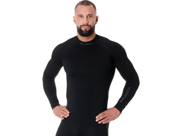 Brubeck LS15290 Men's sweatshirt EXTREME THERMO black XXL