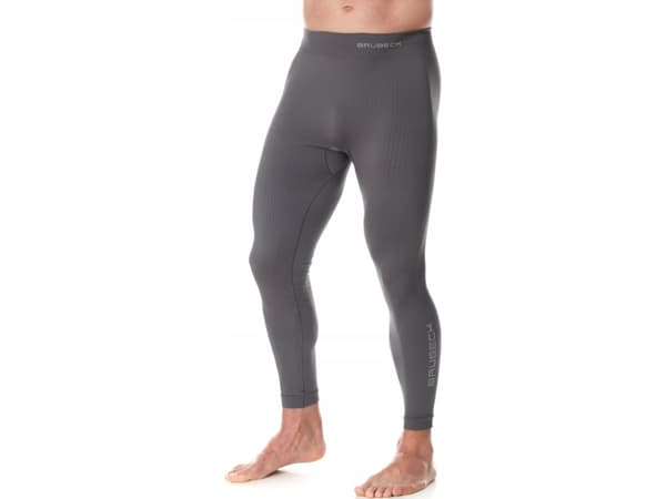 Brubeck LE13060 Miesten EXTREME THERMO pitkälahkeiset housut tummanharmaa S