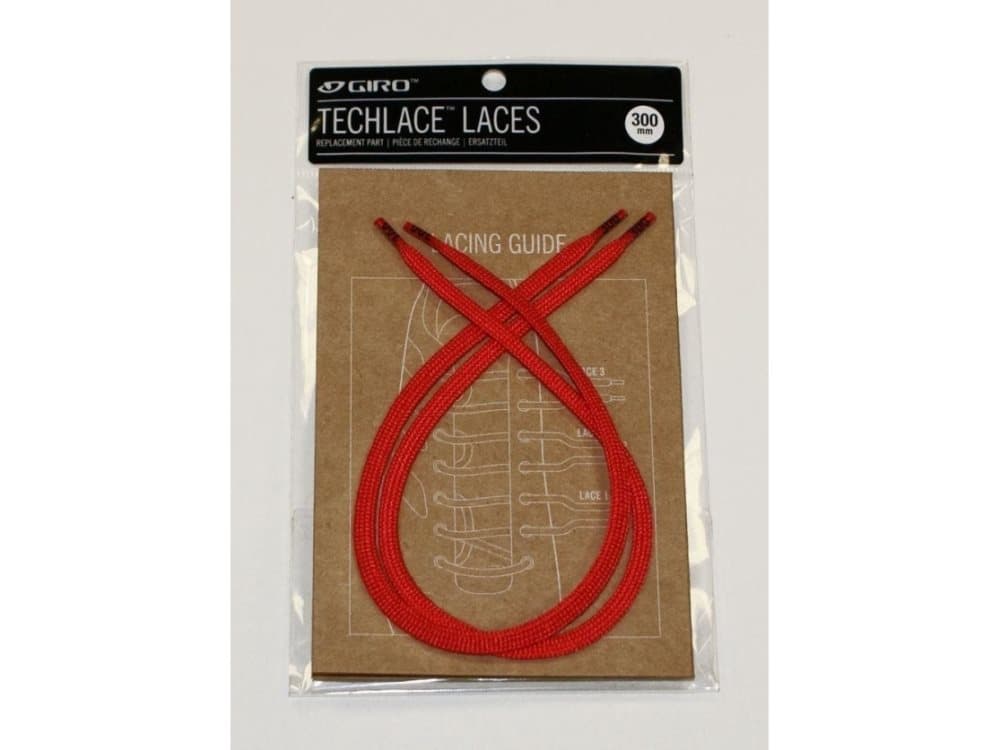 GIRO Laces GIRO TECHLACE LACES bright red 325mm