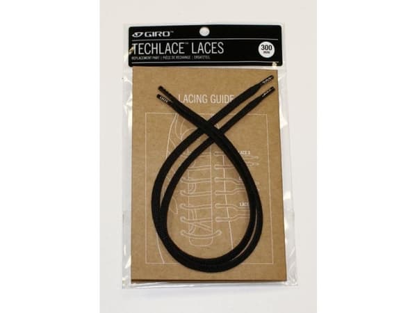 Giro nauhat GIRO TECHLACE LACES musta 245mm