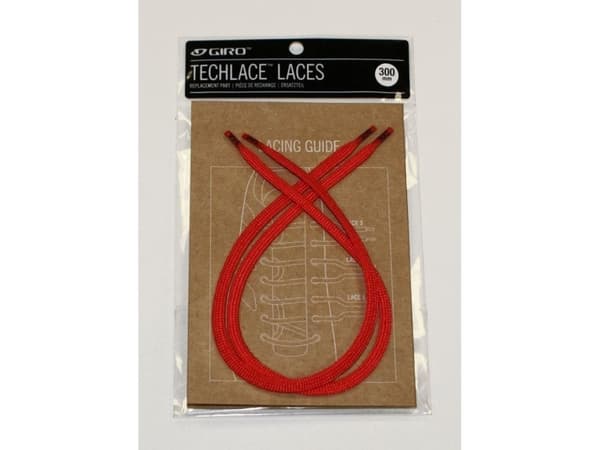 Giro Sznurówki GIRO TECHLACE LACES bright red 270mm