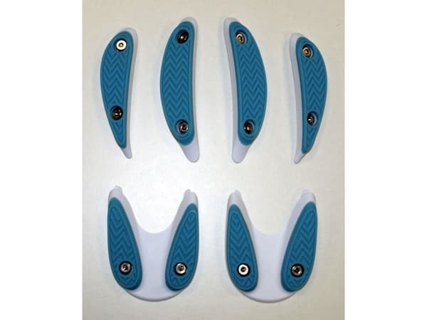 GIRO Heels for mtb shoes GIRO WALKING PAD white mlk blue size 38