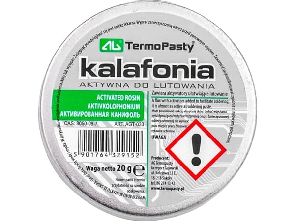 AG TermoPasty Kalafonia 20g AG AGT-033 AGT-033