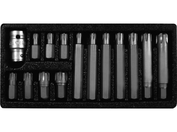 Pro-Line bitit 3/8" 1/2" Ribe Torx 42 kpl (10747)