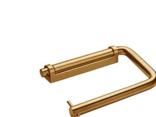 Toalettrullehållare,145 mm - PVD borstad koppar