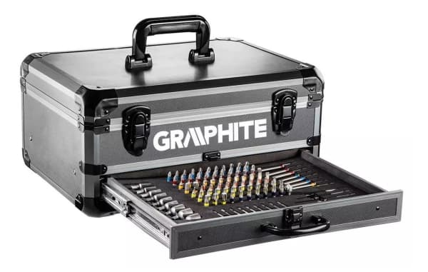 Graphite 58G022-PS15 18 V porakone/porakone 2 x 2 Ah akku