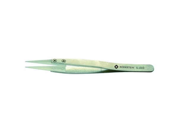 Bernstein Tools for Electronics 5-443 Præcisionspincet Stump, smal 125 mm