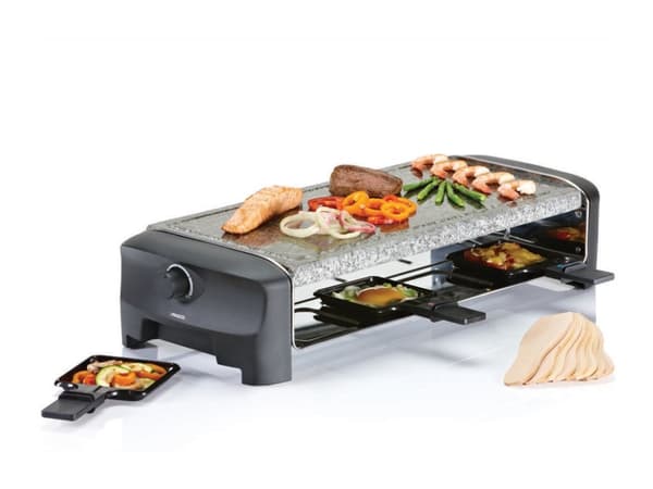 Princess Classic 162830 - Raclette/värmesten - 1.3 kW - svart