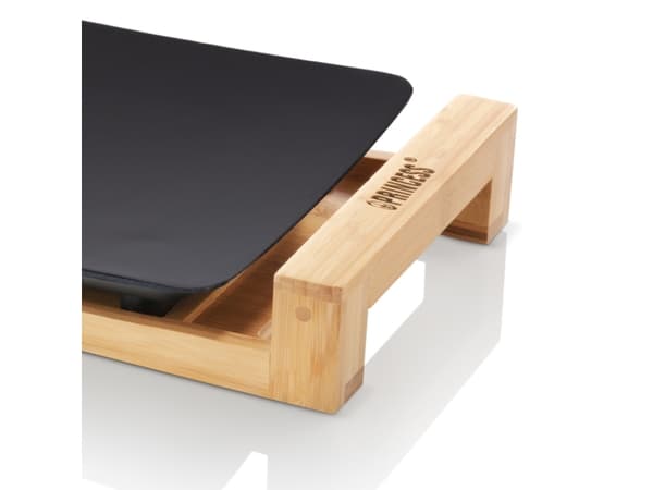 Princess 103026, Benkeplate, Aluminium, Bamboo, Sort, Aluminium, Bamboo, 500 x 250 mm, 6 person(er)