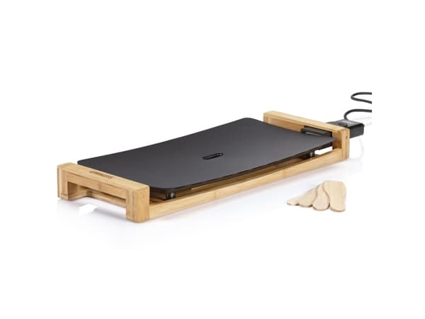 Princess 103026, Benkeplate, Aluminium, Bamboo, Sort, Aluminium, Bamboo, 500 x 250 mm, 6 person(er)