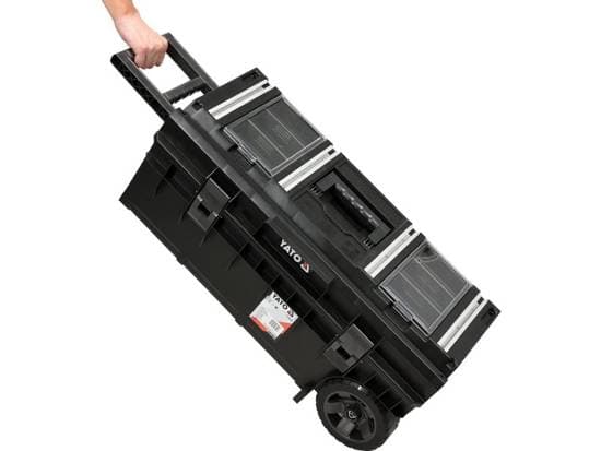 Yato YT-09185, Verktøykasse (hard), Polypropylen, Sort, 793 mm, 385 mm, 322 mm