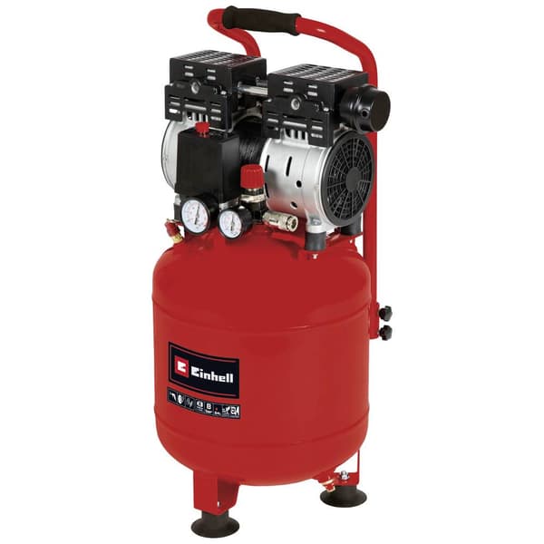 Einhell Kompressor TE-AC 135/24 Silent Plus Tryckluftskompressor 24 l