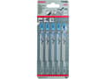 Miniatyrbilde 3 av 4: Bosch 2608631404, Stikksagblad, Aluminium, Rør, Profil, Blad metall, Høy-Hastighets Stål (HHS), Grå, 2 mm, 6 mm