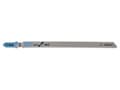 Miniatyrbilde 1 av 4: Bosch 2608631404, Stikksagblad, Aluminium, Rør, Profil, Blad metall, Høy-Hastighets Stål (HHS), Grå, 2 mm, 6 mm