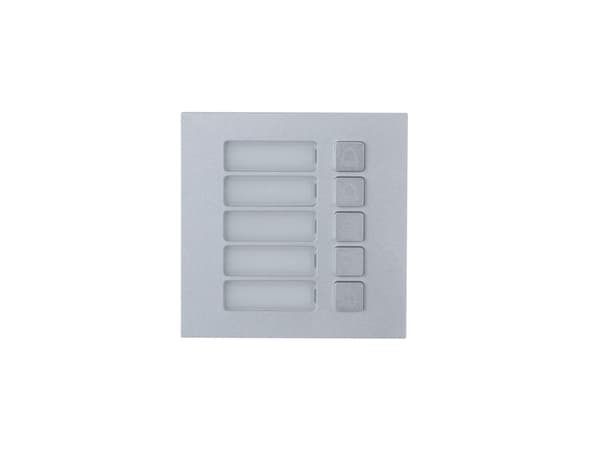 Dahua Technology DHI-VTO4202F-MB5, Anropsknappmodul, Sølv, Dahua Europe, Aluminium, IK07, -20 - 60 °C