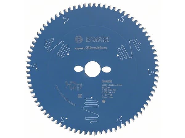 Bosch Accessories Expert for Aluminium 2608644112 Rundsavblad 254 x 30 x 2 mm Antal tænder (per tomme): 80 1 stk