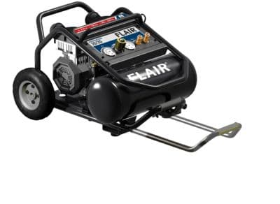Flair 20/20 kompressor 2,0hk - 230V, lydsvag, 210L/min, 20L tank, 10 bar, oliefri