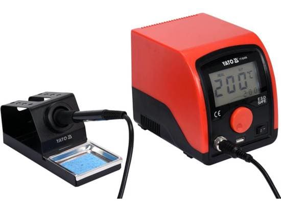 Yato YT-82456, 1 °C, 200 °C, 480 °C, LCD, 1 m, 75 W