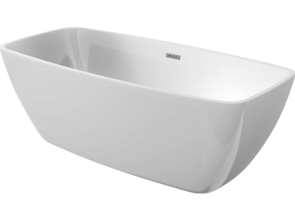 Bathtub Deante Anemon Freestanding rectangular acrylic bathtub 170 cm CDON