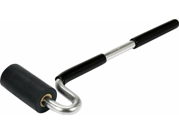 Yato YT-44150, Tapetrullekost, Sort, Sølv, Gummi, Sort, Aluminium, 75 mm
