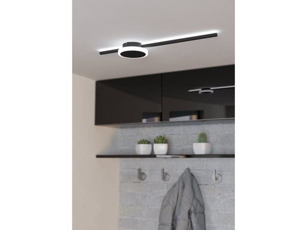 EGLO Sarginto, LED, IP20, Svart, Vit