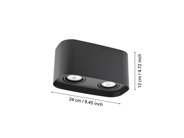 EGLO CAMINALES-Z GU10 2X345LM RGB 2700-6500K LAJITELMA