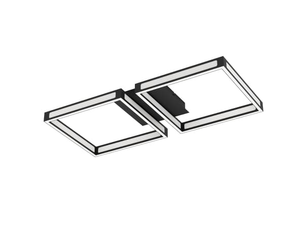 EGLO Altaflor, 8 ampuller, LED, 3000 K, 3040 lm, IP20, Sort, Hvit