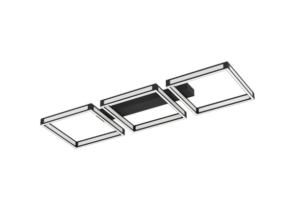 EGLO Altaflor, 12 lampor, LED, 3000 K, 4560 LM, IP20, Svart, Vit
