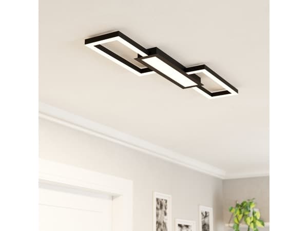 EGLO Monirote, LED, 4450 lm, IP20, Sort, Hvit