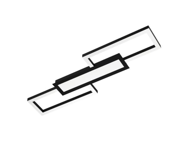EGLO Monirote, LED, 4450 lm, IP20, Sort, Hvit Sort, Hvit