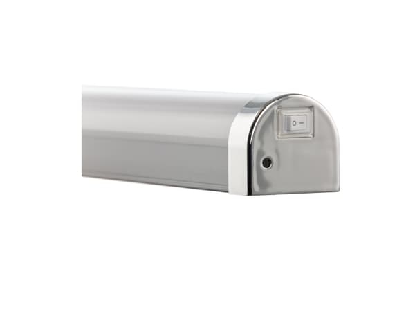 EGLO Tragacete 1, Krom, Silver, Plast, Stål, IP44, Badrum, Rektangel, LED