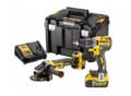 Pikkukuva 2 / 5: DEWALT. COMBO 18V DCK2020P2T (DCD791+DCG405) 2x5,0Ah TSTAK