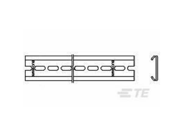 Stiftlister, stiklister TE AMP Custom Terminal Blocks 1437382-2 TE Connectivity Indhold: 1 stk