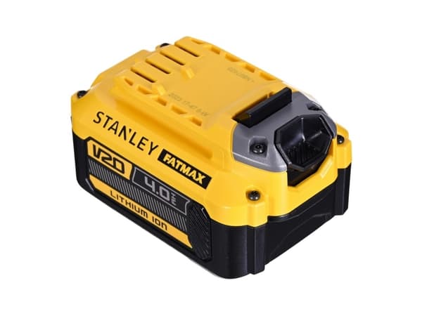 Stanley SFMCB204-XJ, Batteri, Litium-Ion (Li-Ion), 4 Ah, 18 V, Borr, Elektriskt multiverktyg, Slipmachine, Built for STANLEY FATMAX V20 18V power too