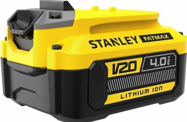 Stanley SFMCB204-XJ, Batteri, Litium-Ion (Li-Ion), 4 Ah, 18 V, Borr, Elektriskt multiverktyg, Slipmachine, Built for STANLEY FATMAX V20 18V power too
