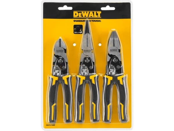 DeWalt - Tångsats - 3 delar