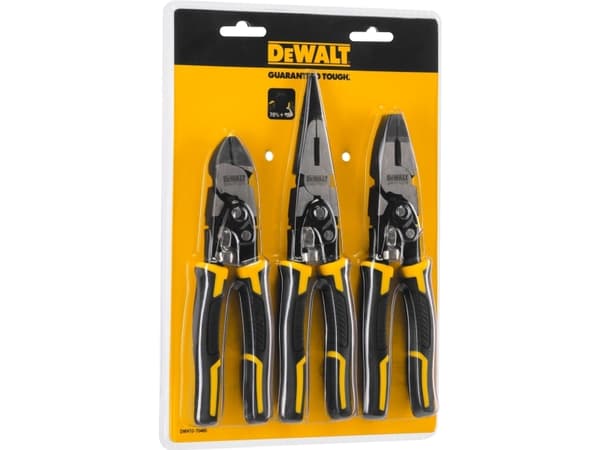 DeWalt - Tångsats - 3 delar