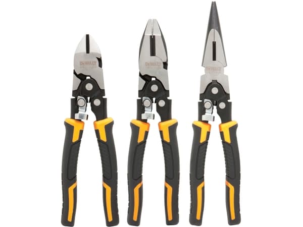 DeWalt - Tångsats - 3 delar